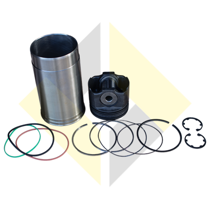 Imagem principal DZ10211 - Kit Completo Camisa Pistao e Anel Mahle Motor 6090 - Comp. John Deere - Linha Canavieira